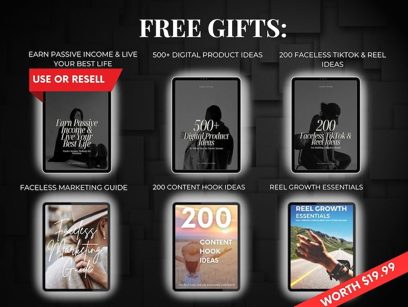 100K+ Viral Reels & Shorts with PLR/MRR – Canva & CapCut Editable Templates – Faceless Video Bundle for Instagram, TikTok & YouTube